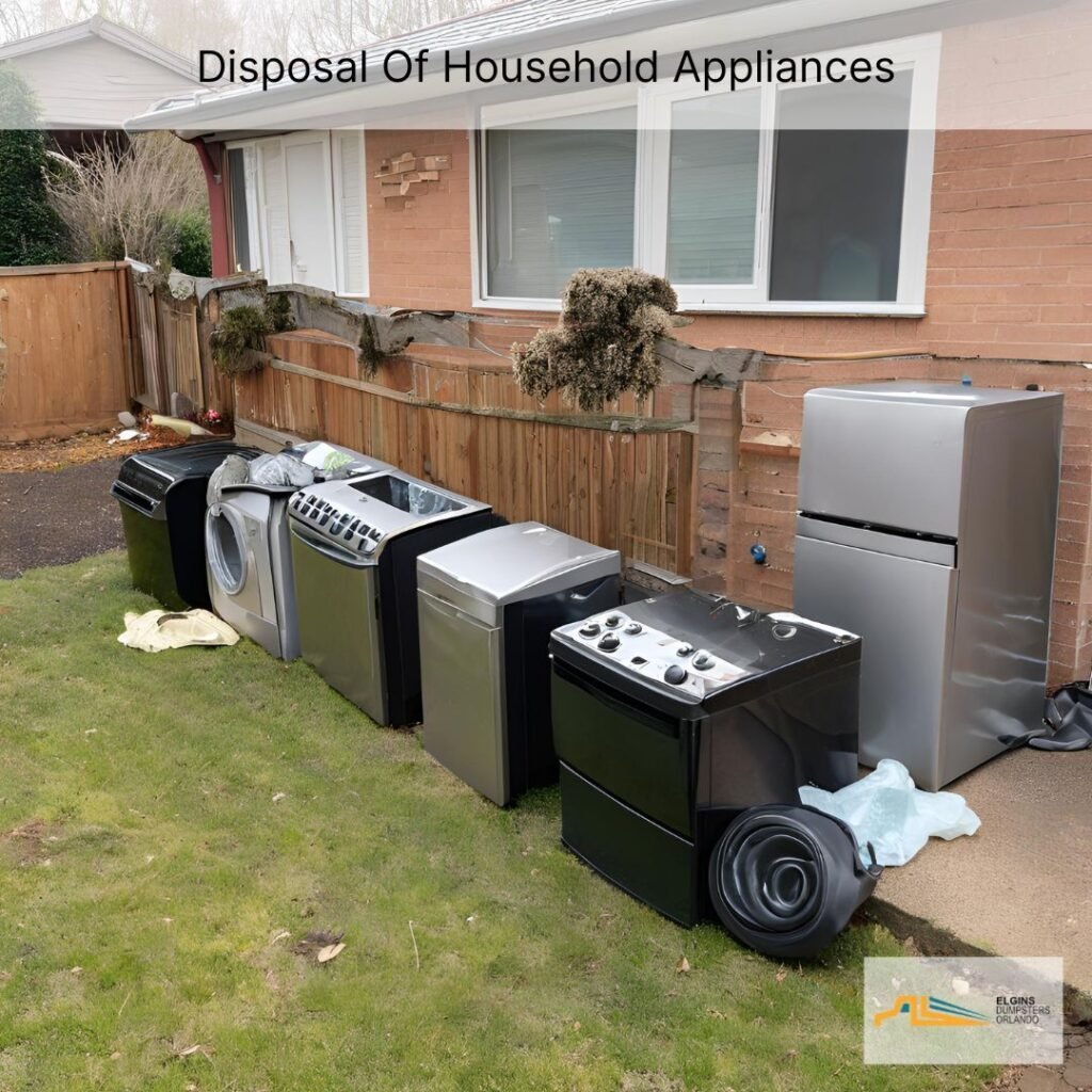 Appliance disposal in Orlando: How to Get Rid of Old Household Appliances