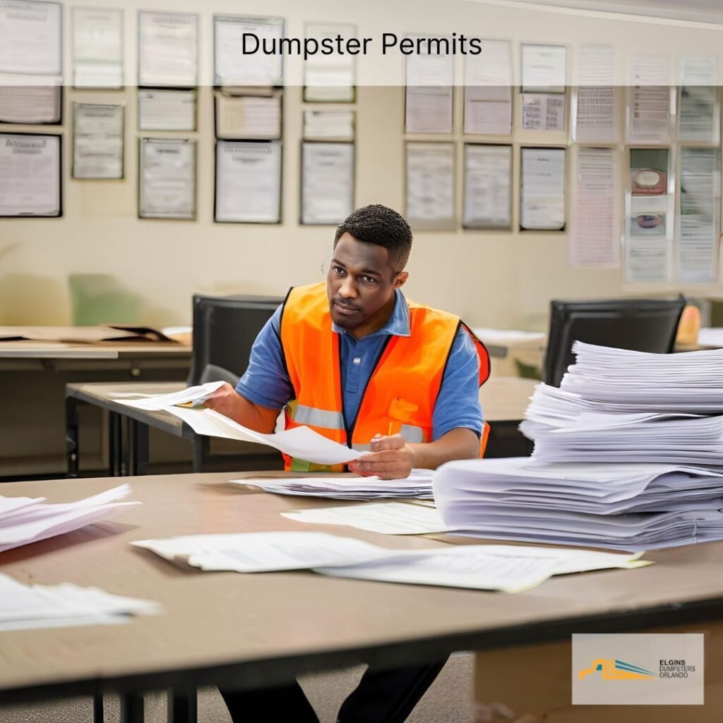 Dumpster Permit Requirements in Orlando