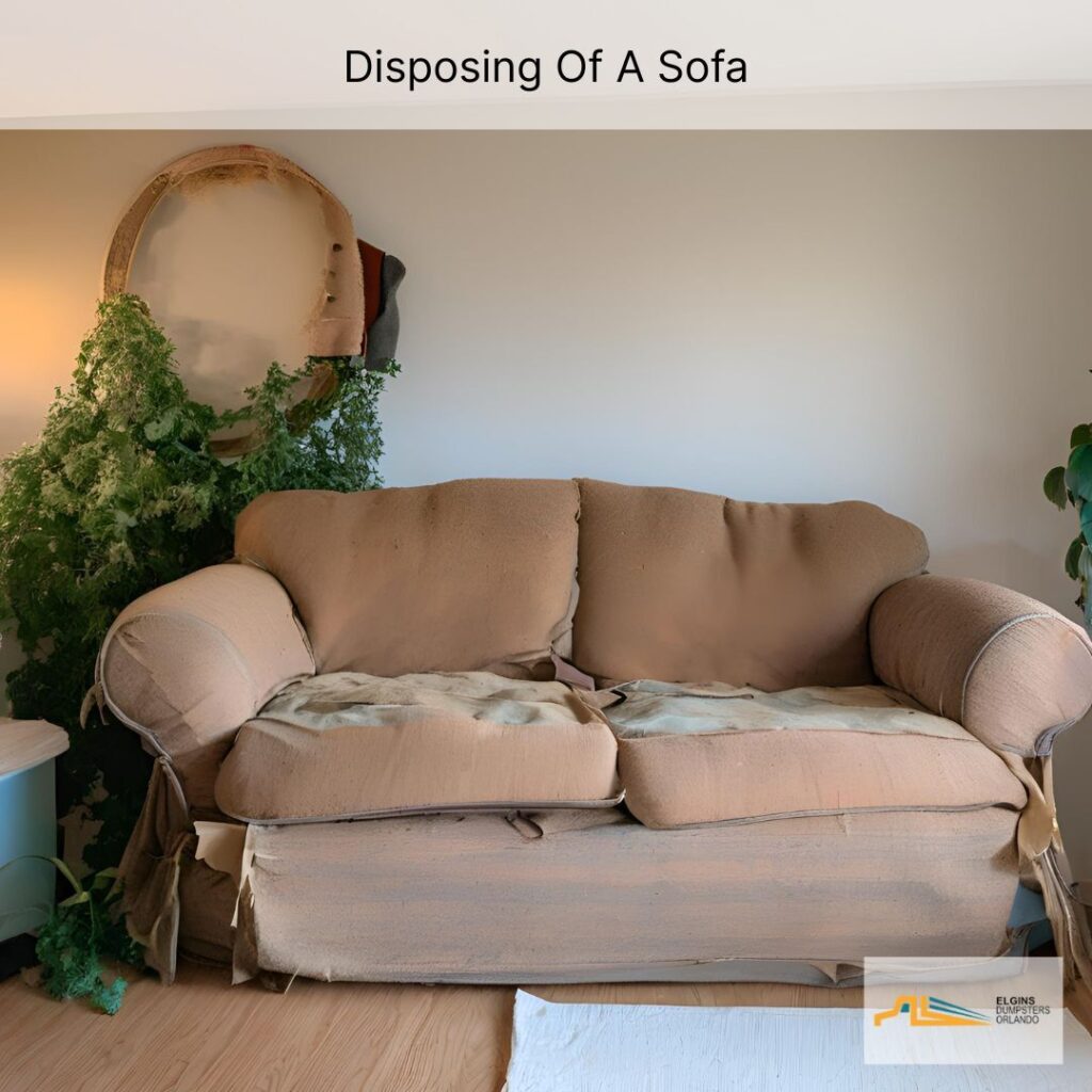 Sofa Disposal: How to Get Rid of an Old Couch in Orlando