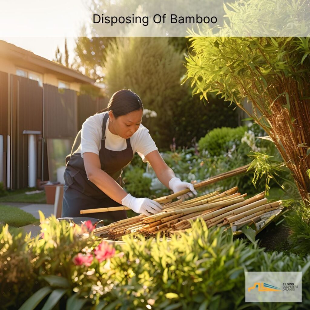 How to Dispose of Bamboo and Scrap Wood in Orlando